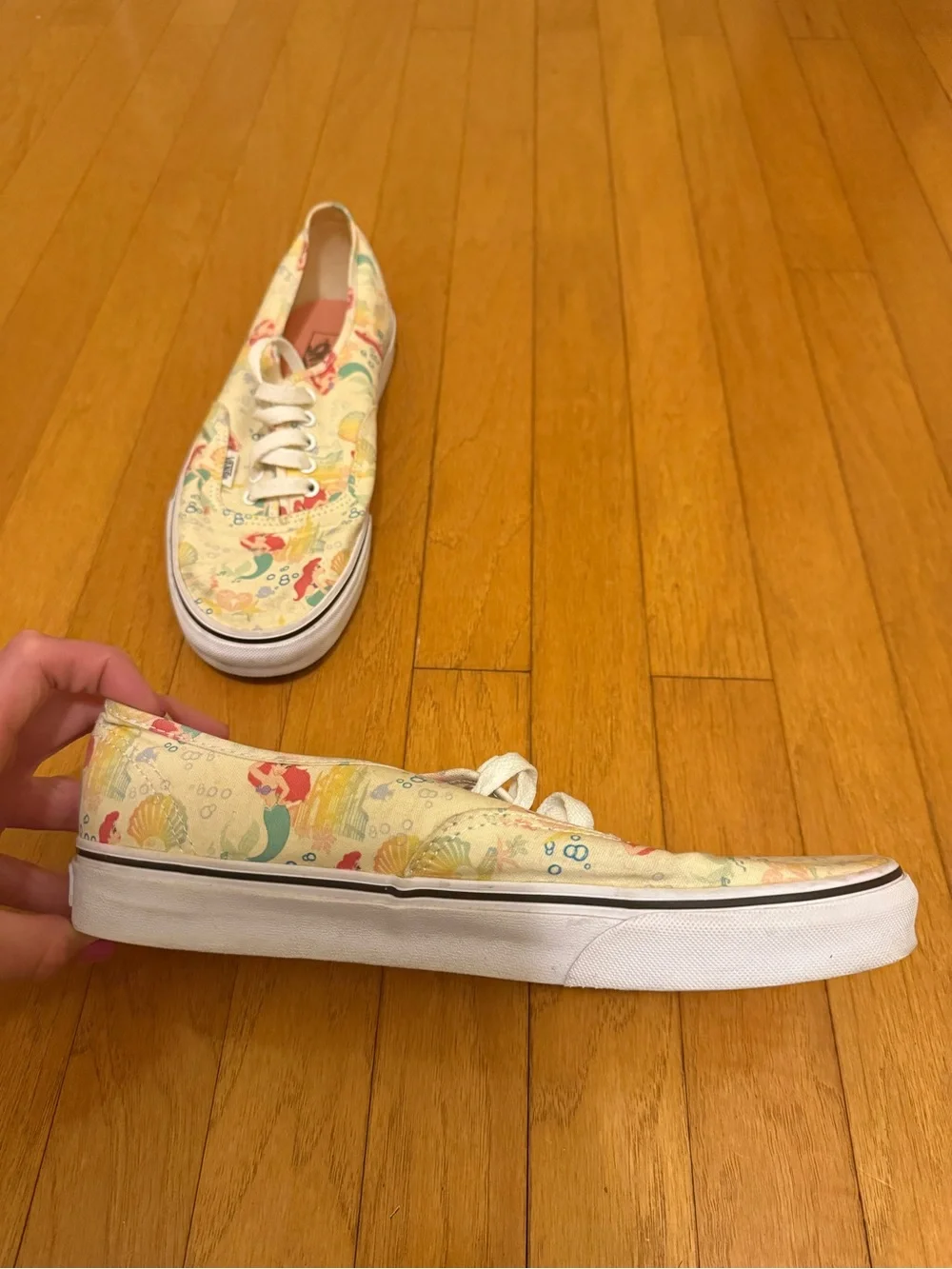Vans Women's Little Mermaid Canvas Sneakers